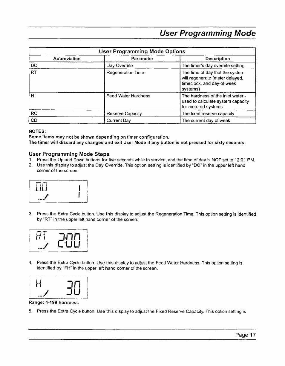 Hpsoft programming mode.pdf | Water Inc HP-Soft-4 User Manual | Page 16 / 18