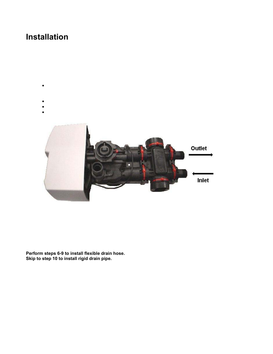 Installation | Water Inc HP-Soft-4 User Manual | Page 6 / 18