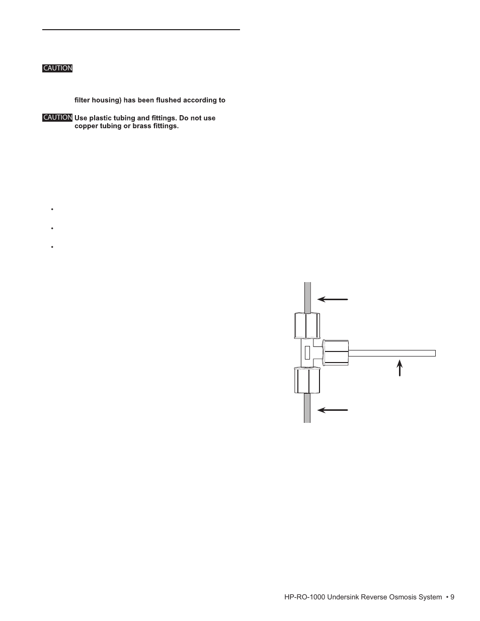 Optional installation | Water Inc HP-RO-1000 User Manual | Page 9 / 16