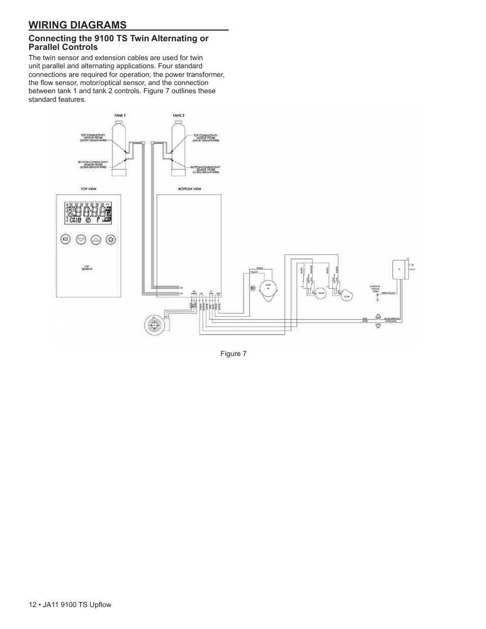 Wiring diagrams | Water Inc wi-hp9100-TS Upflou User Manual | Page 12 / 34