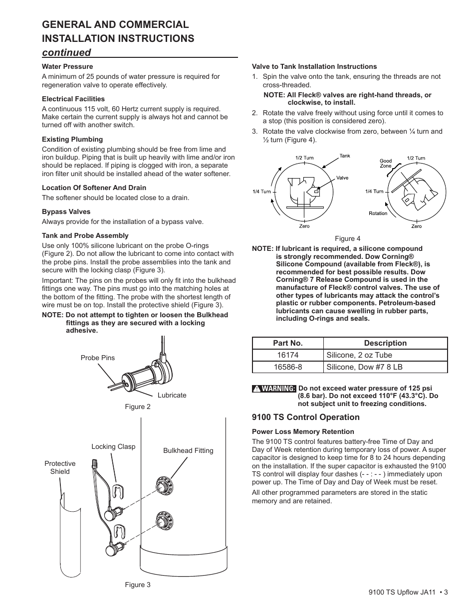 Water Inc wi-hp9100-TS Upflou User Manual | Page 3 / 34