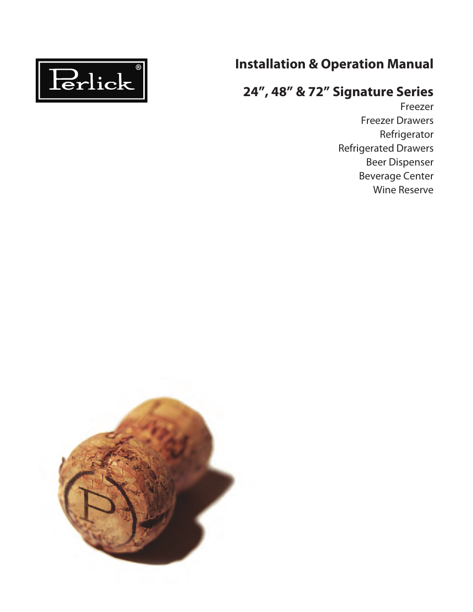 Water Inc 72” Signature Series User Manual | 37 pages