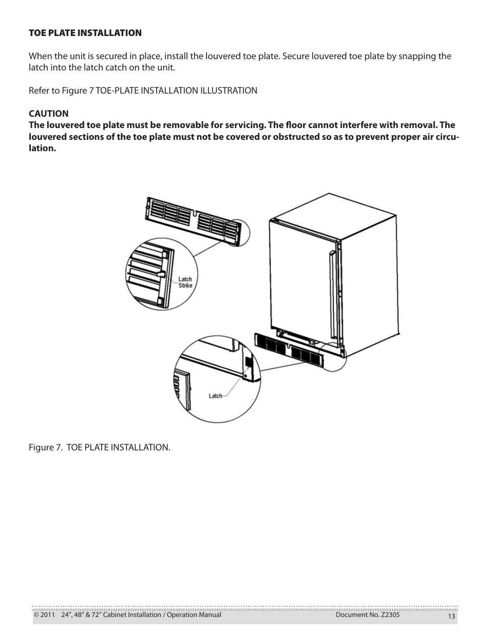 Water Inc 72” Signature Series User Manual | Page 13 / 37