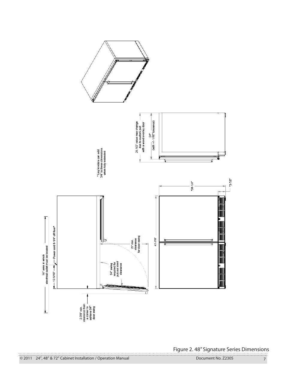 Water Inc 72” Signature Series User Manual | Page 7 / 37