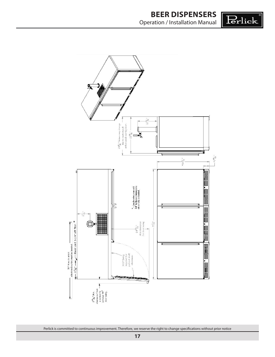 Beer dispensers | Water Inc BEER DISPENSERS User Manual | Page 17 / 22