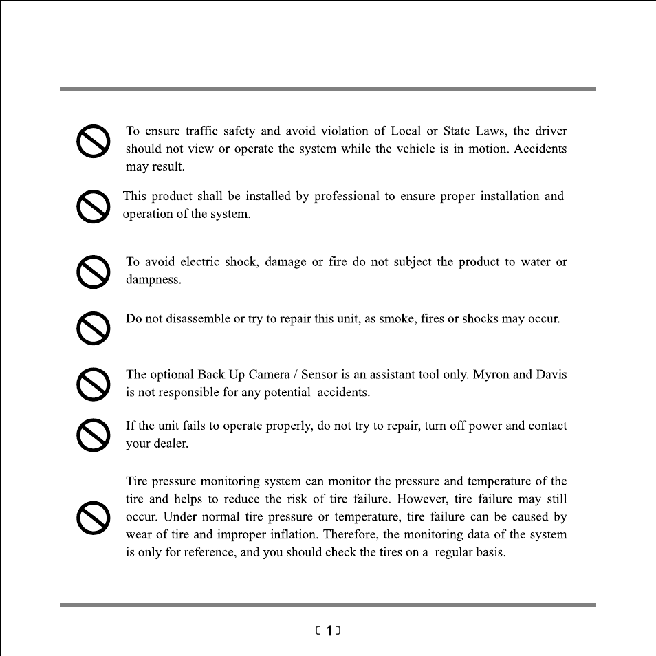 页面 3 | Myron&Davis NV7TVZ1 User Manual | Page 3 / 16