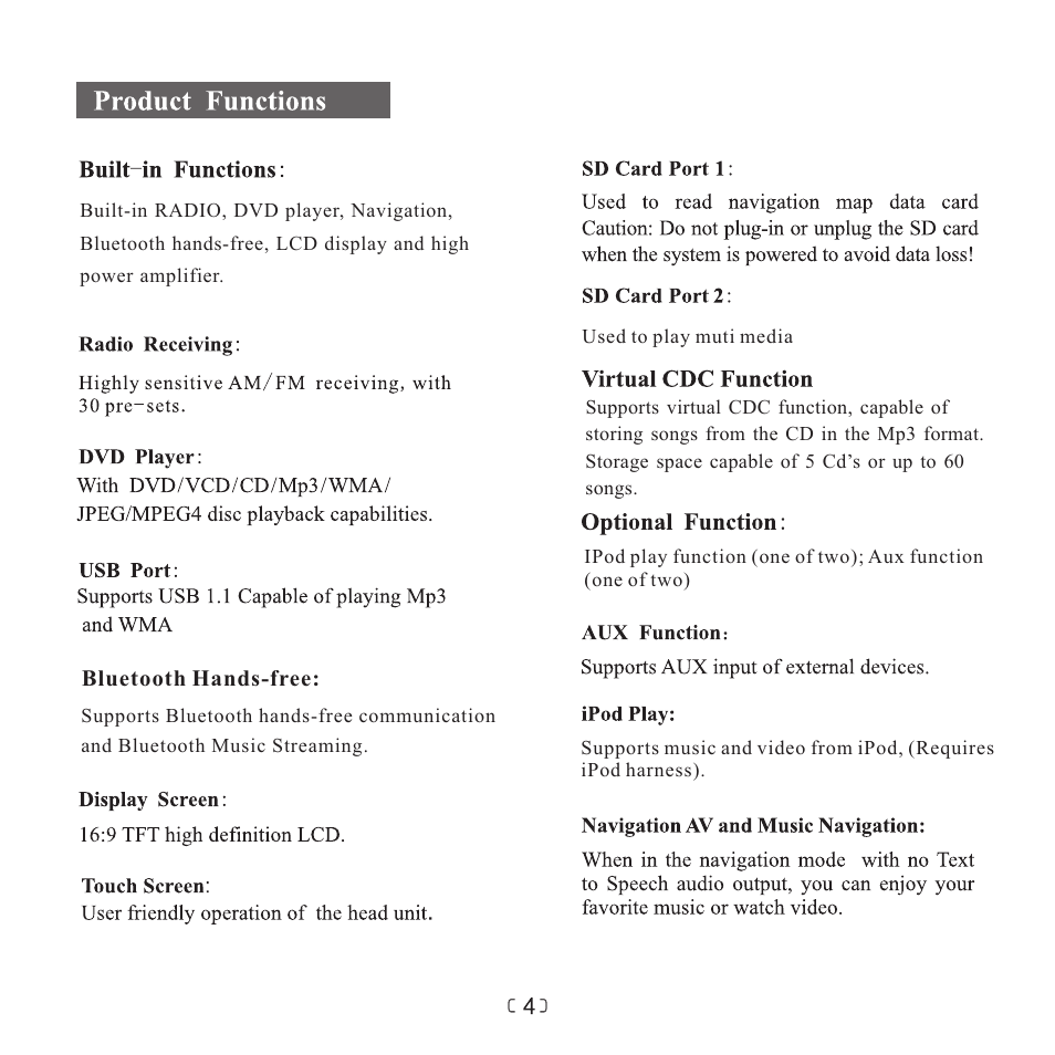 Myron&Davis NV7NAT1 User Manual | Page 6 / 16