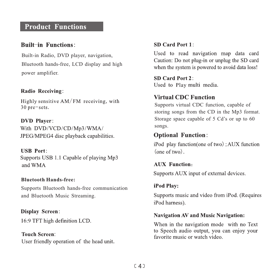 Myron&Davis NV8THL1 User Manual | Page 6 / 17
