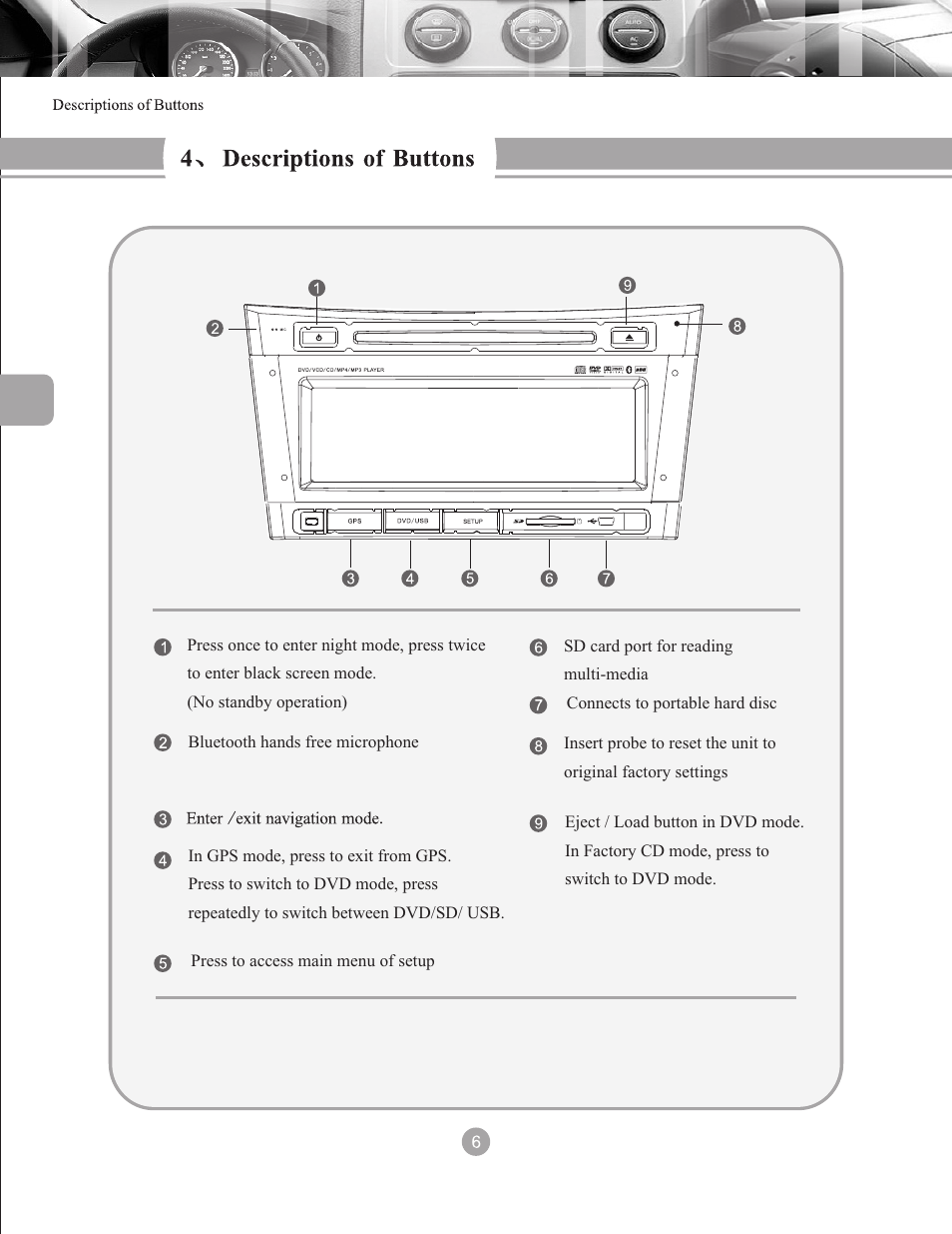 页 11 | Myron&Davis NV8ACC1 User Manual | Page 11 / 77