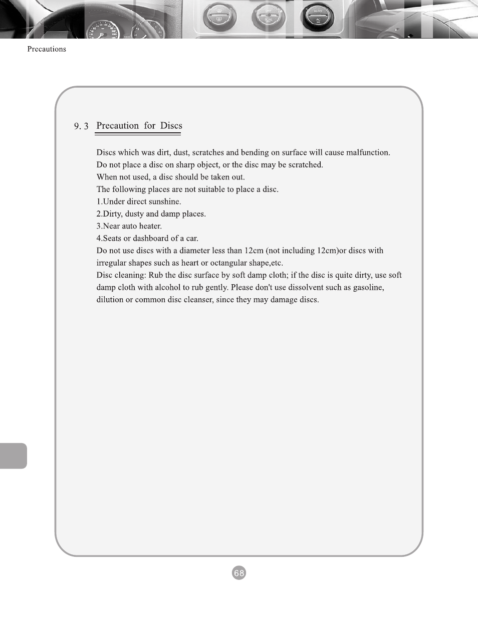 页 73 | Myron&Davis NV8ACC1 User Manual | Page 73 / 77