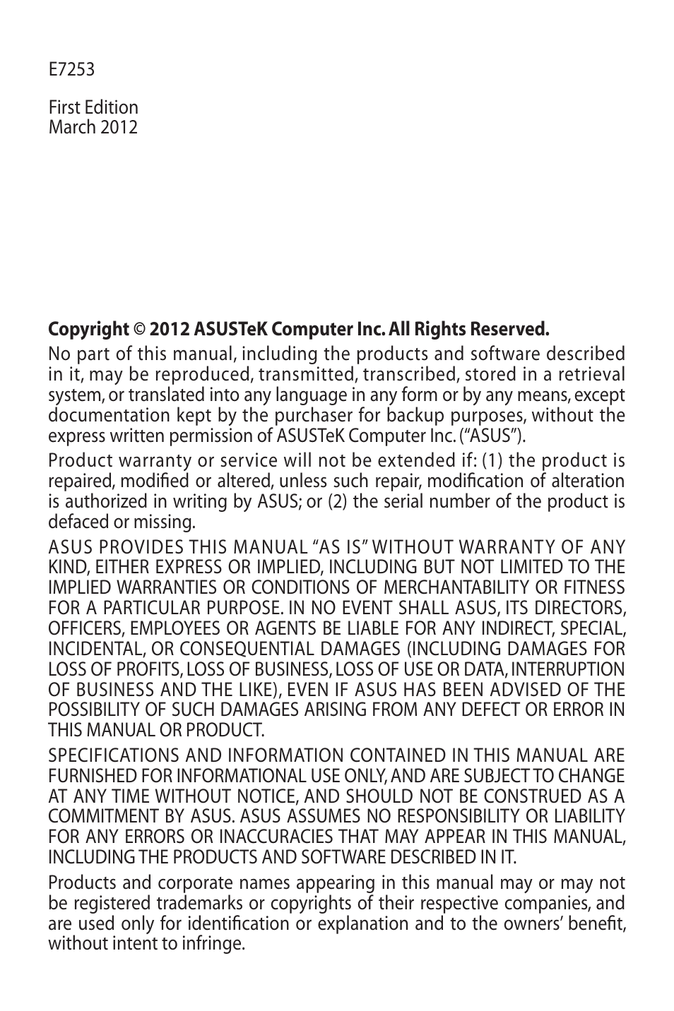 Asus USB-N66 User Manual | Page 2 / 35