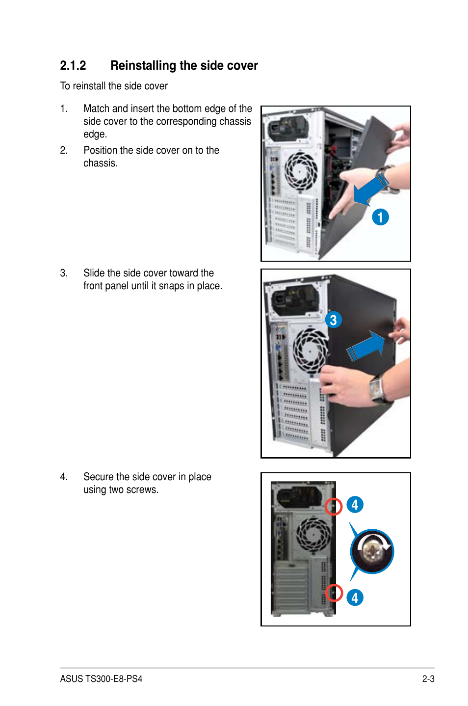 Asus TS300-E8-PS4 User Manual | Page 25 / 170