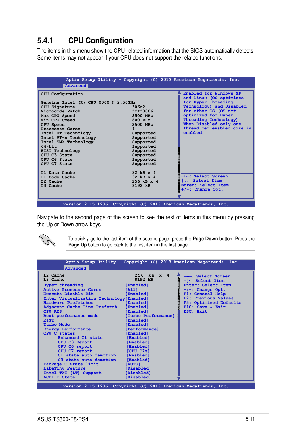 1 cpu configuration | Asus TS300-E8-PS4 User Manual | Page 93 / 170