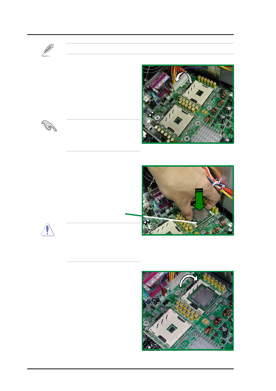 2 installing the cpu | Asus AW1500-I5 User Manual | Page 26 / 60