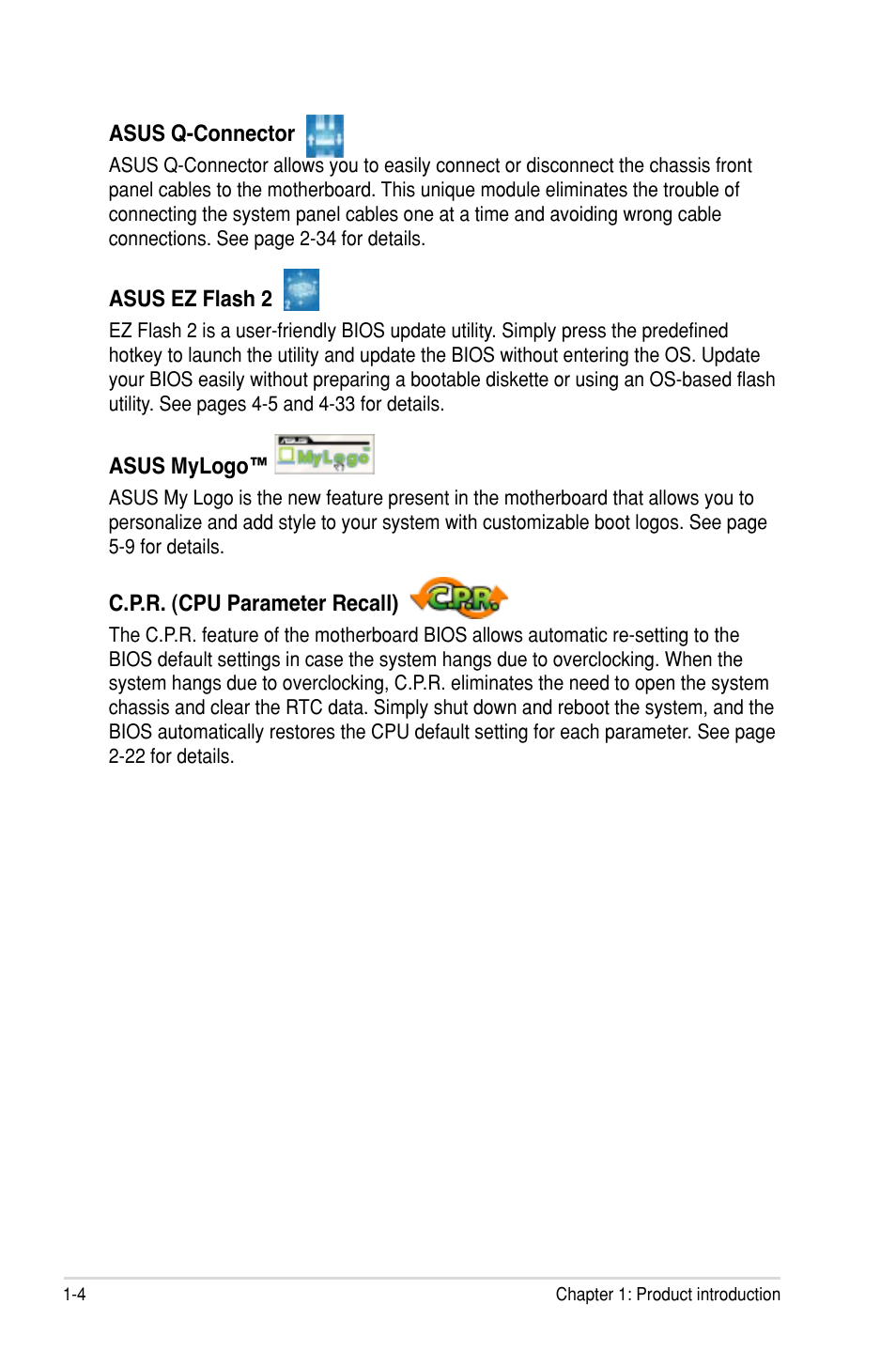 Asus P5B SE User Manual | Page 18 / 136