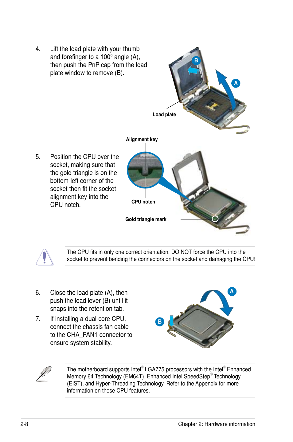 Asus P5B SE User Manual | Page 28 / 136