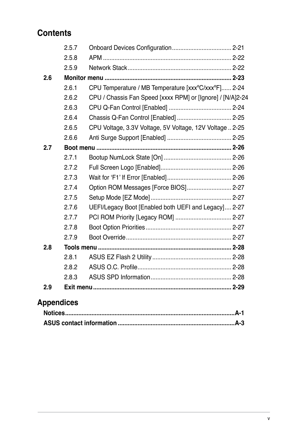 Asus P8B75-M LX/TW User Manual | Page 5 / 78