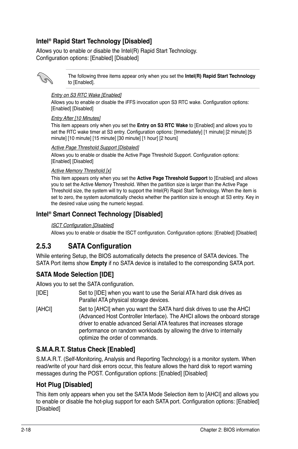 3 sata configuration, Sata configuration -18 | Asus P8B75-M LX/TW User Manual | Page 62 / 78
