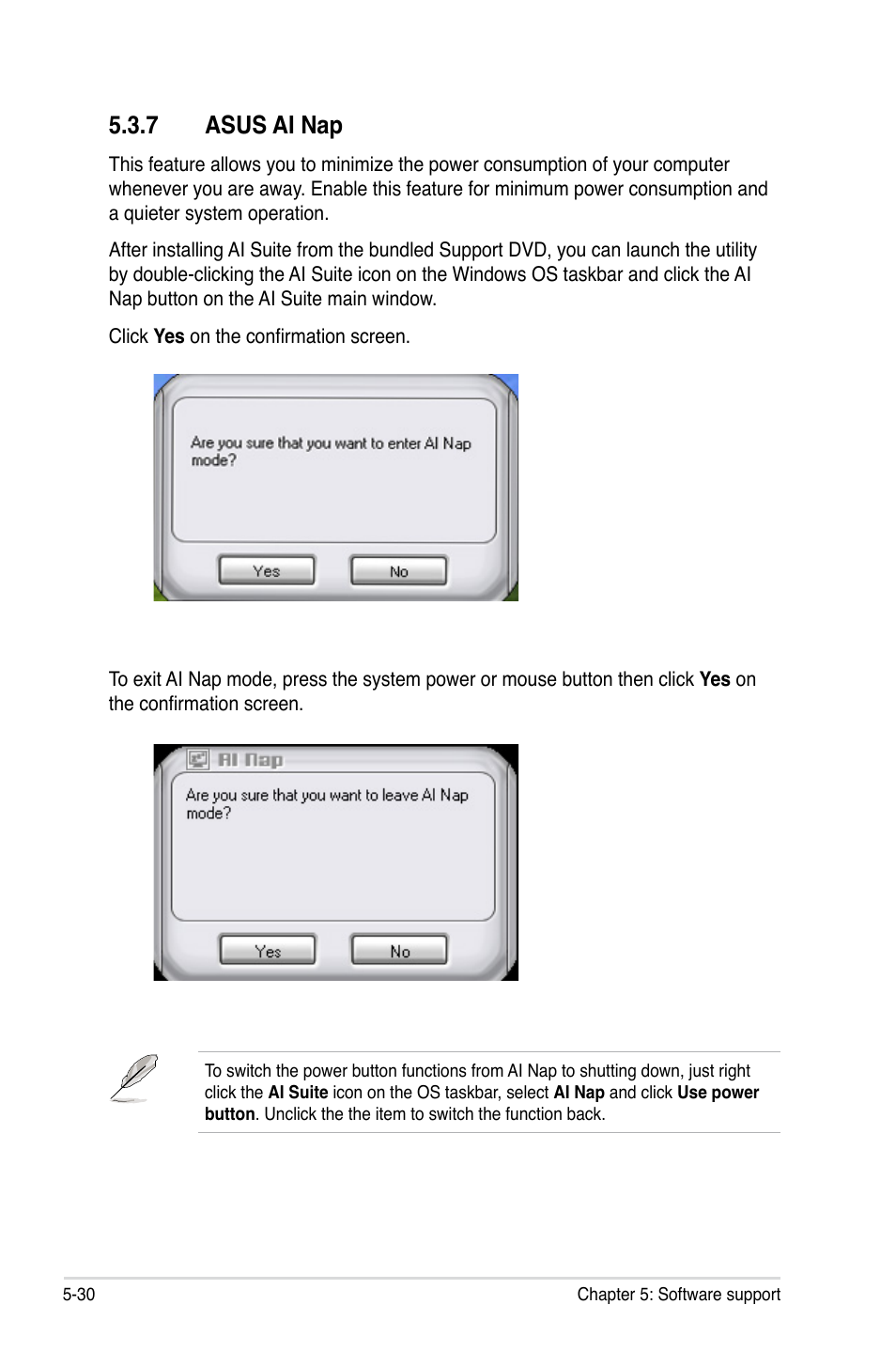 7 asus ai nap | Asus P5E User Manual | Page 138 / 174