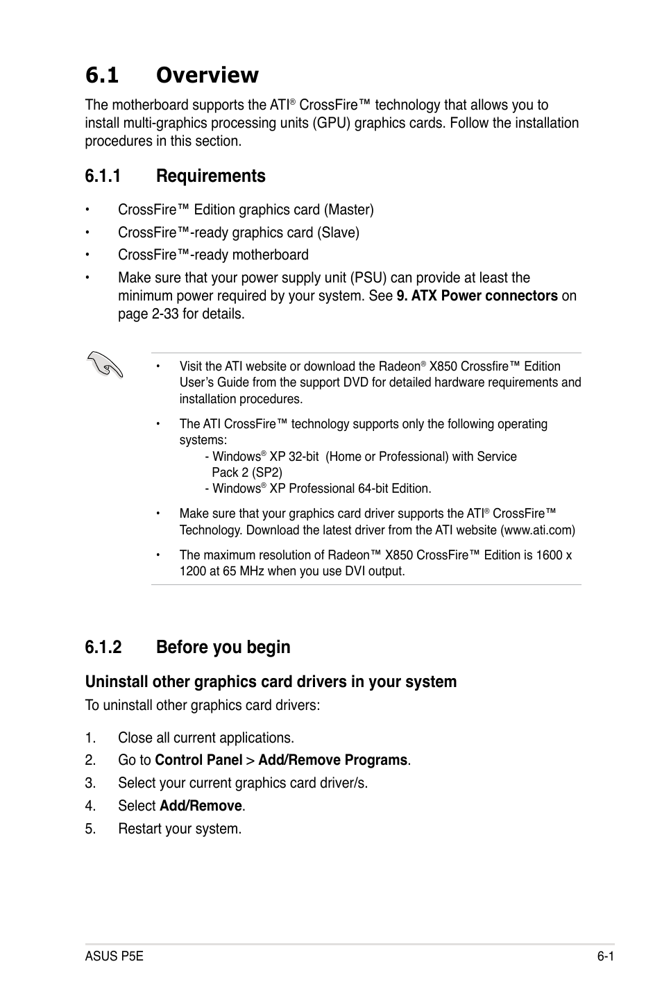 1 overview, 1 requirements, 2 before you begin | Asus P5E User Manual | Page 157 / 174