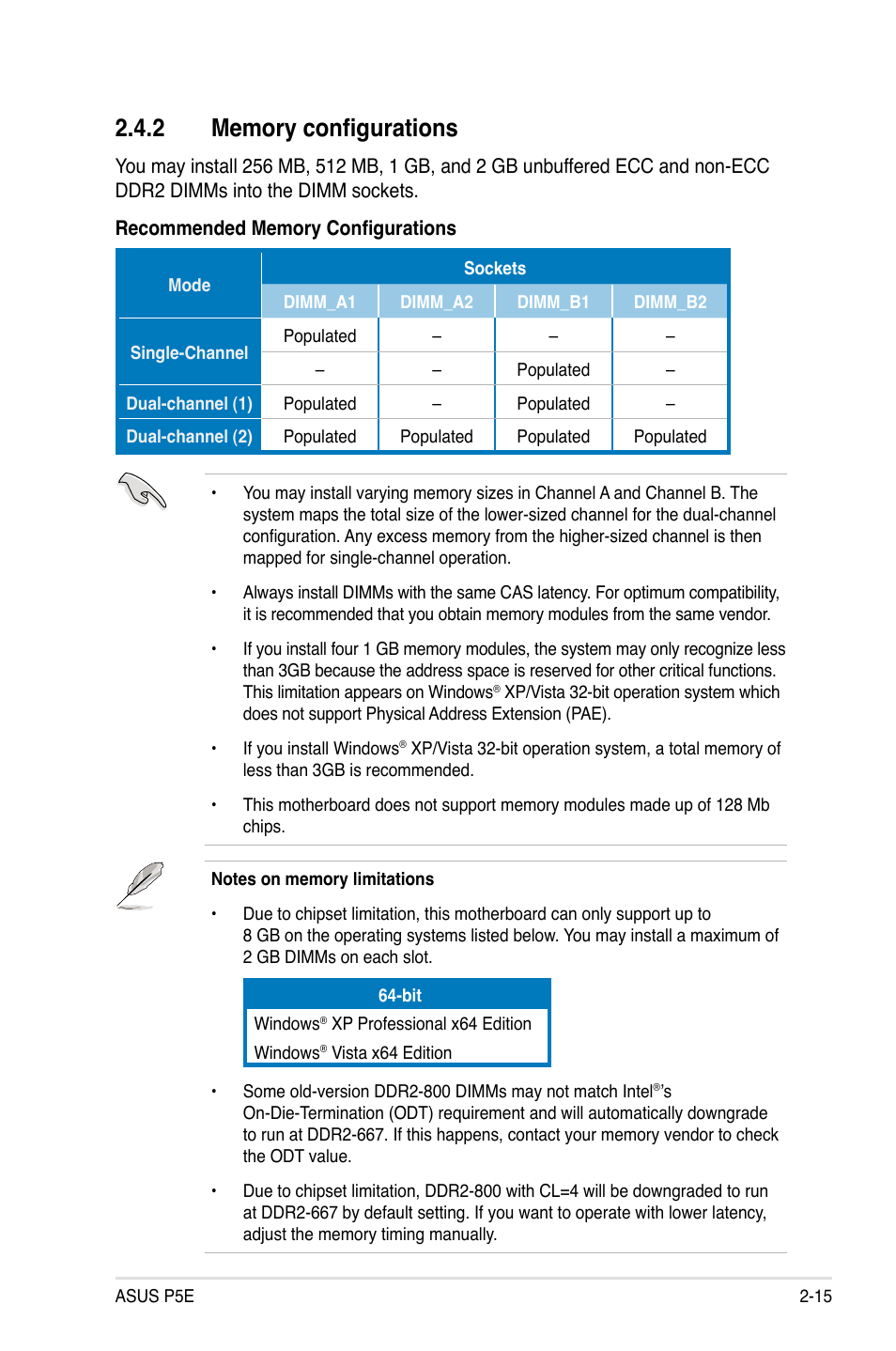 Asus P5E User Manual | Page 41 / 174