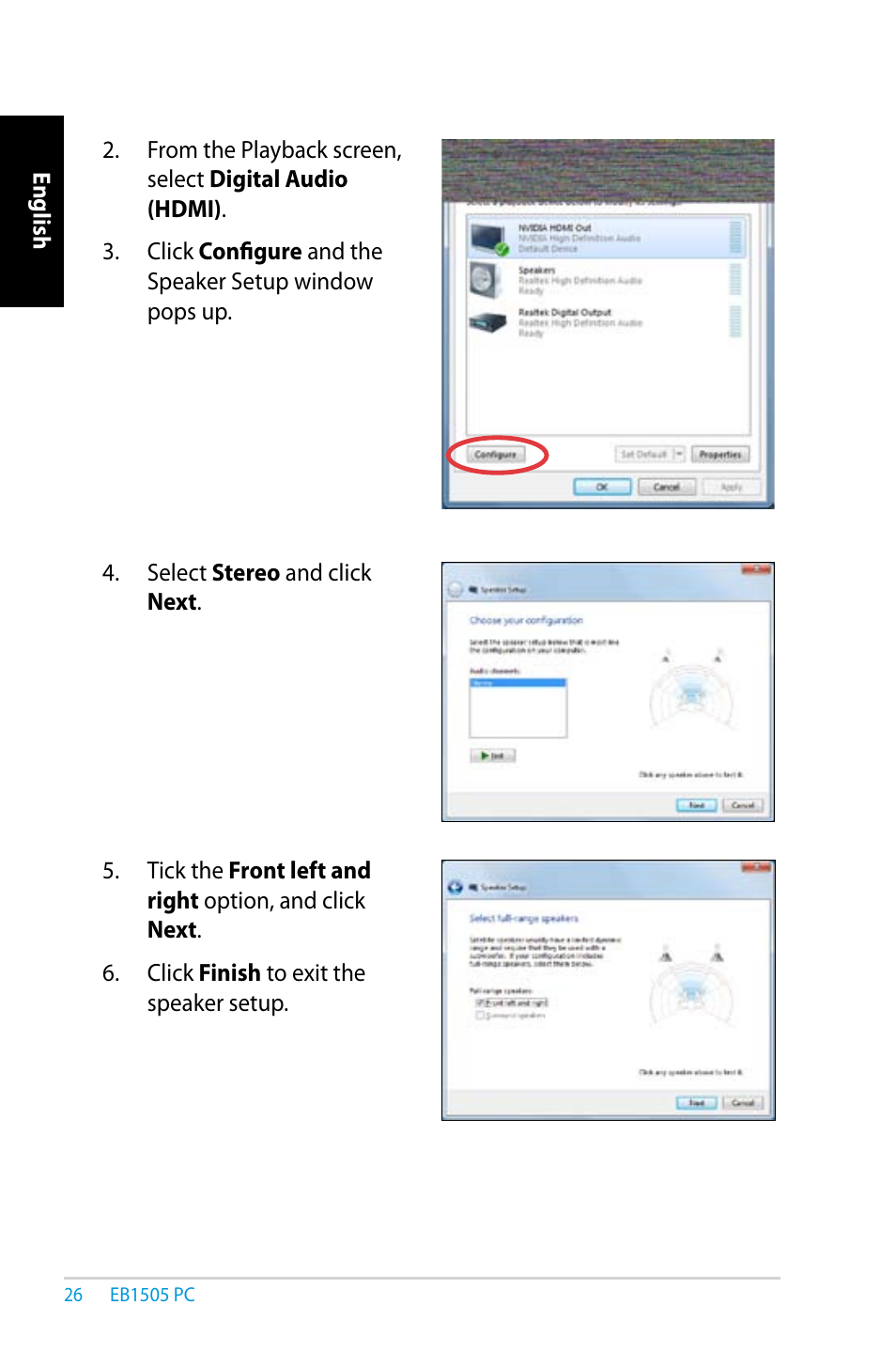 Asus EB1505 User Manual | Page 26 / 66