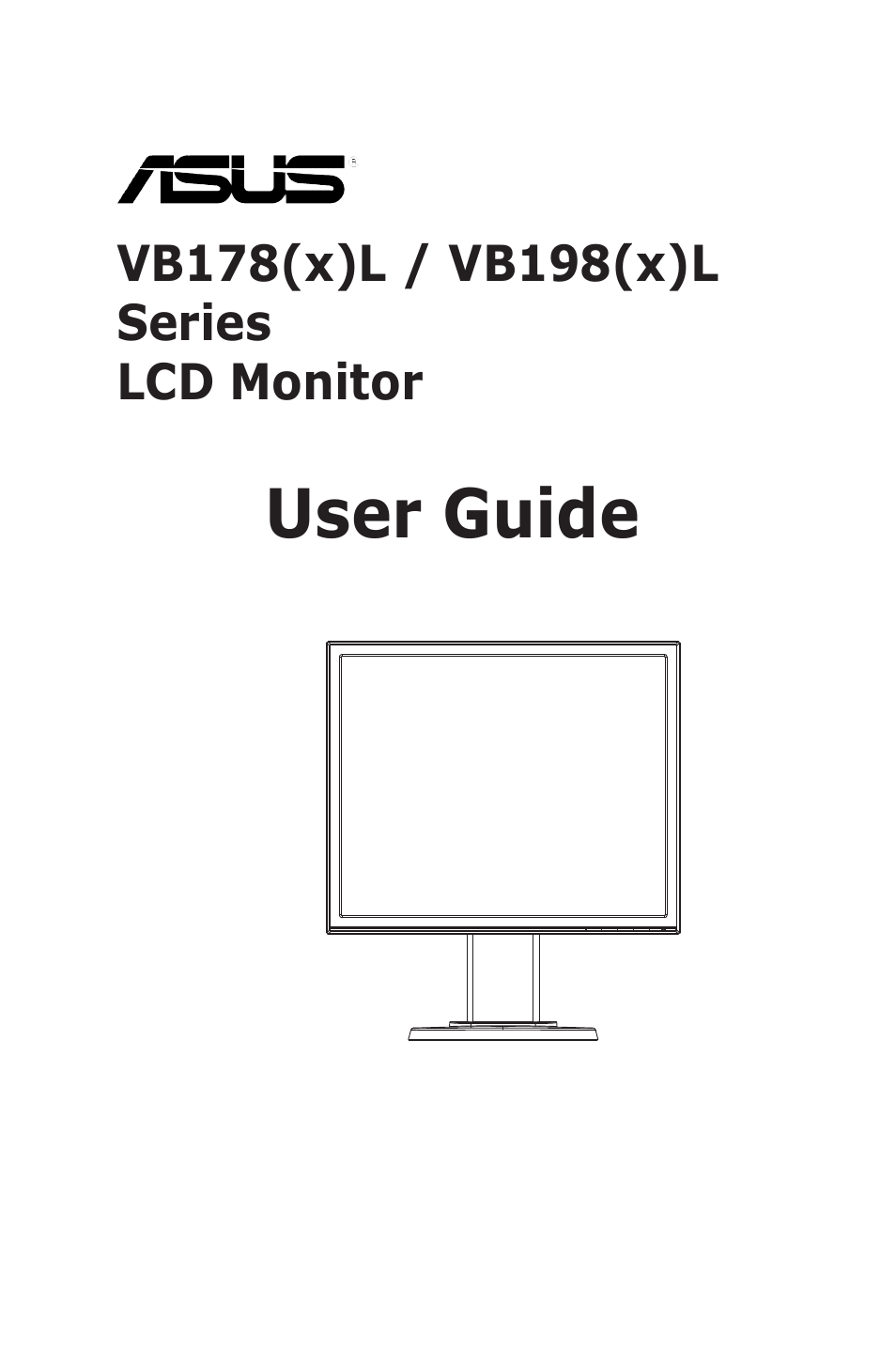 Asus VB198TL User Manual | 19 pages