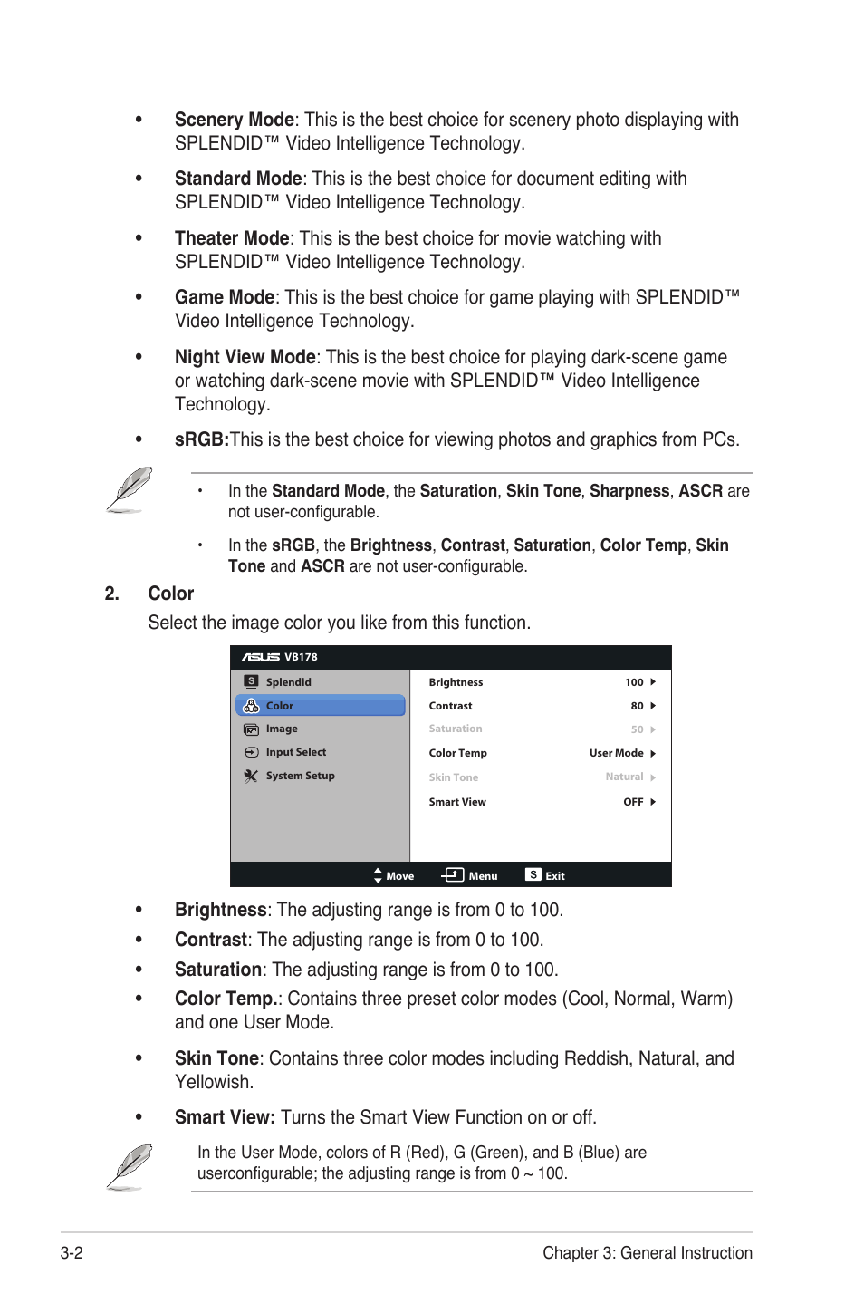 Asus VB198TL User Manual | Page 14 / 19