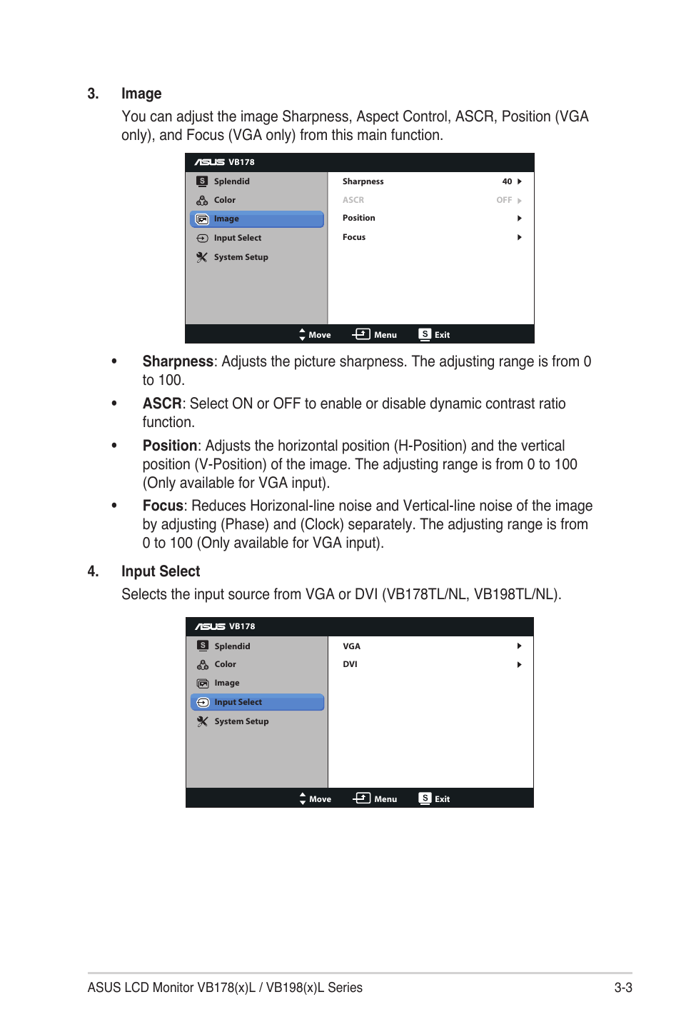 Asus VB198TL User Manual | Page 15 / 19