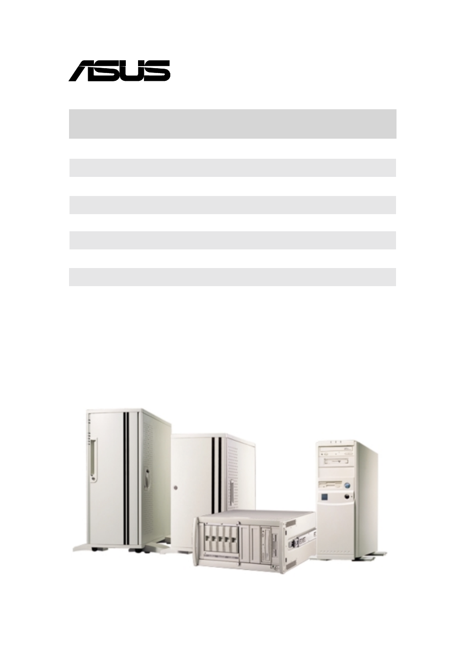 Barebone servers | Asus CUBX User Manual | Page 108 / 112