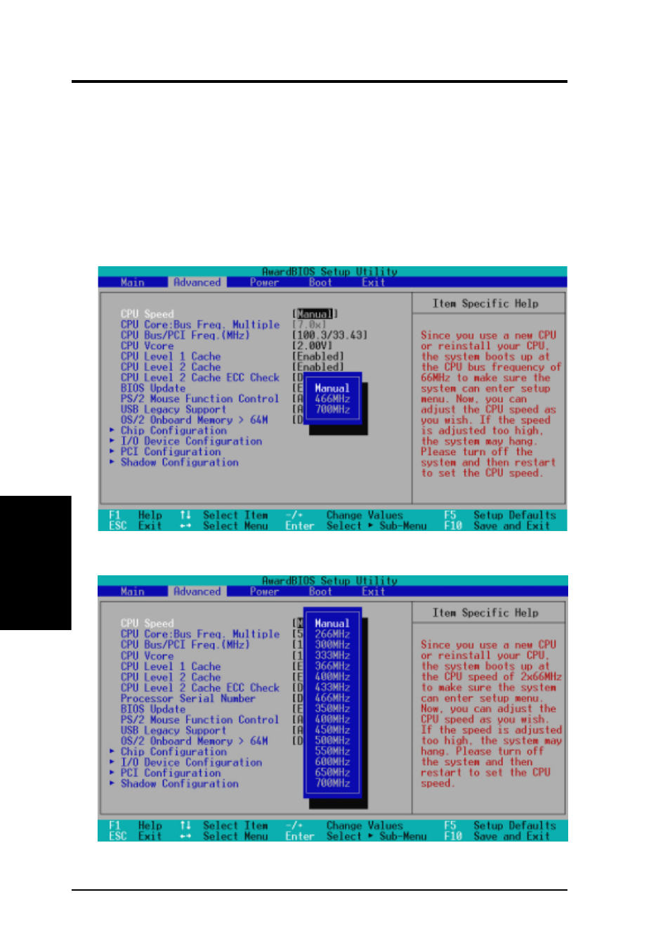 Bios setup | Asus CUBX User Manual | Page 56 / 112