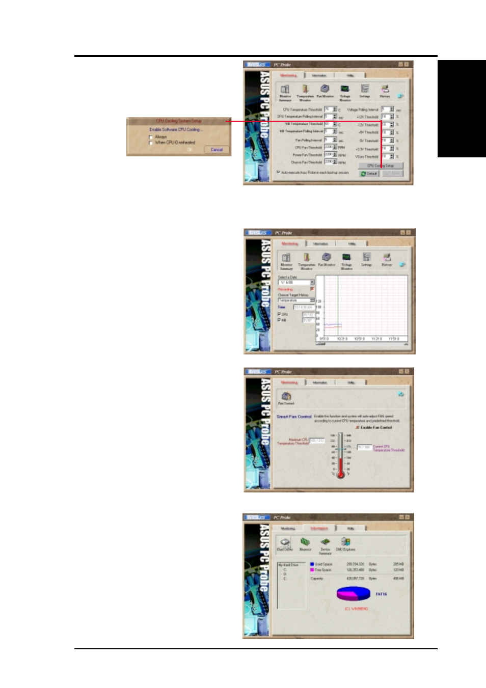 Software reference, Information | Asus CUBX User Manual | Page 91 / 112