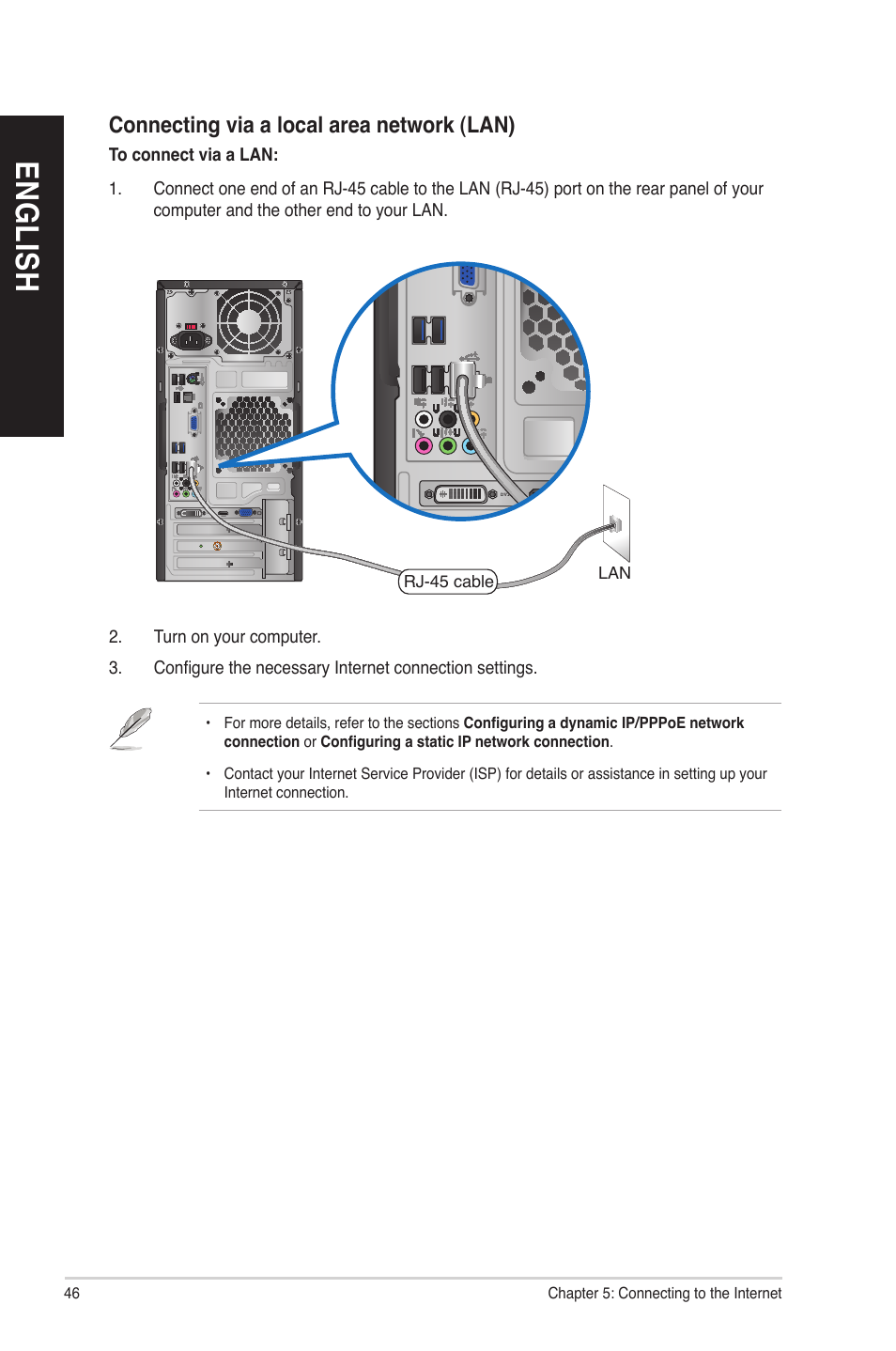 En gl is h en gl is h en gl is h en gl is h | Asus M11AA User Manual | Page 46 / 72