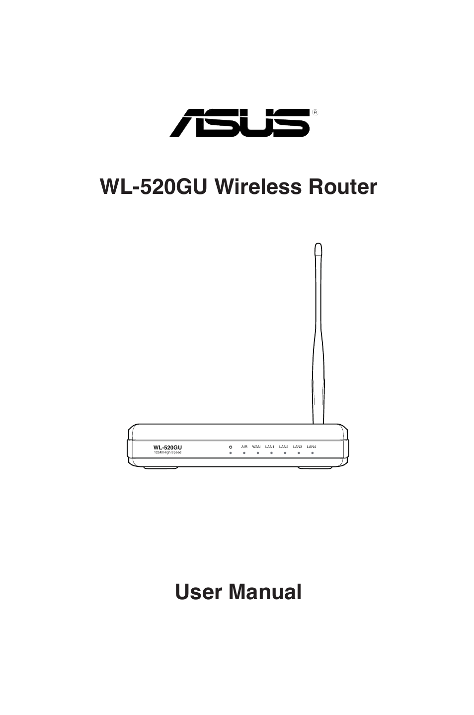 Asus WL-520GU User Manual | 51 pages