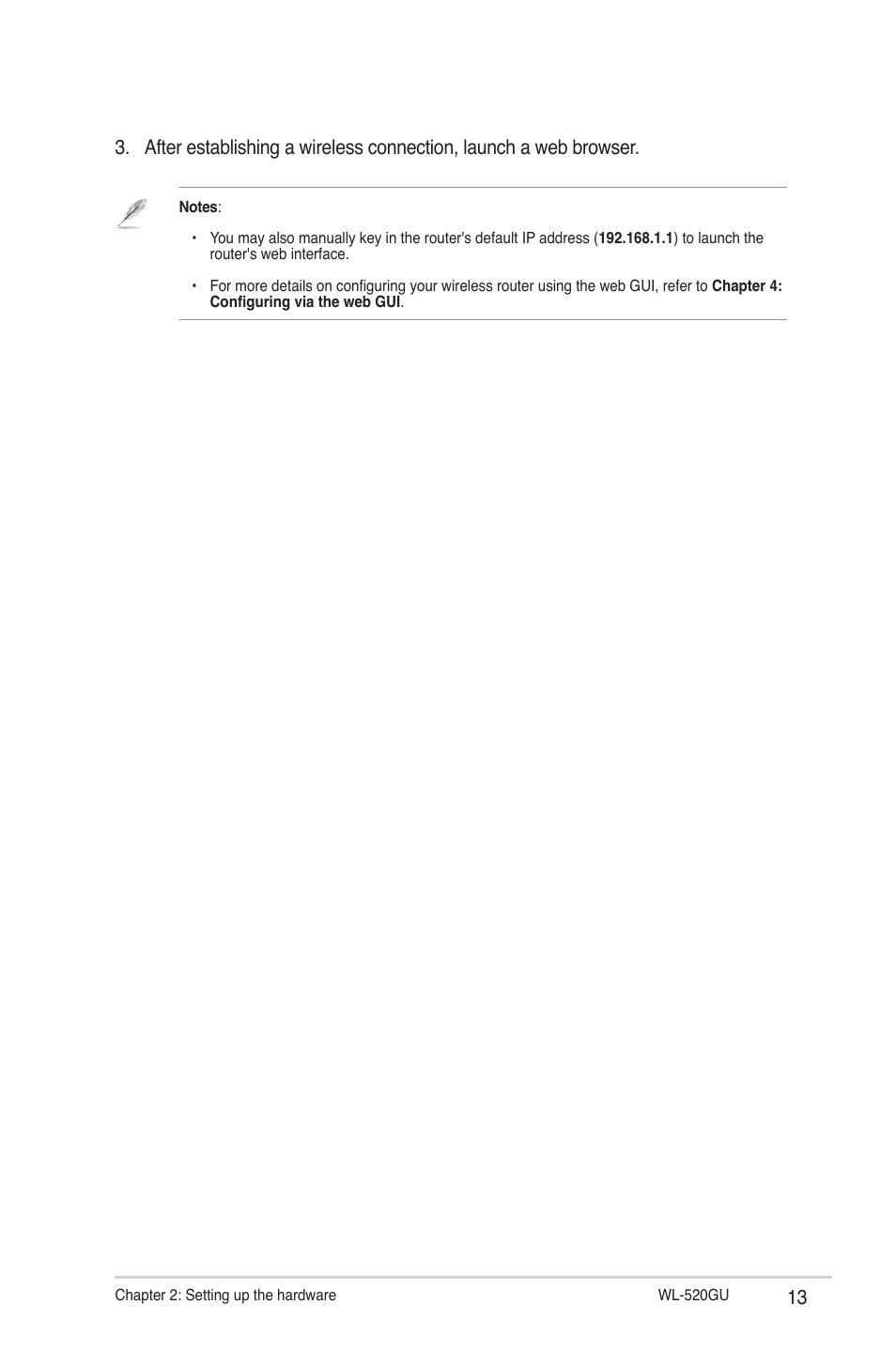 Asus WL-520GU User Manual | Page 13 / 51