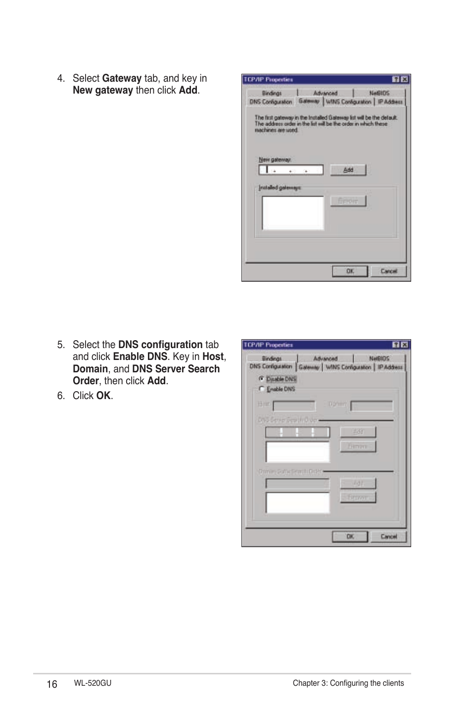 Asus WL-520GU User Manual | Page 16 / 51