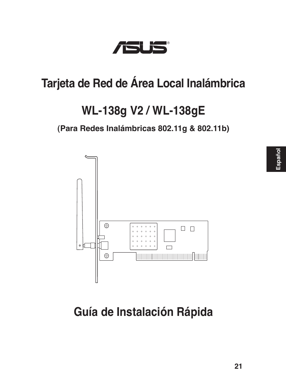 Asus WL-138g v2 User Manual | Page 22 / 61