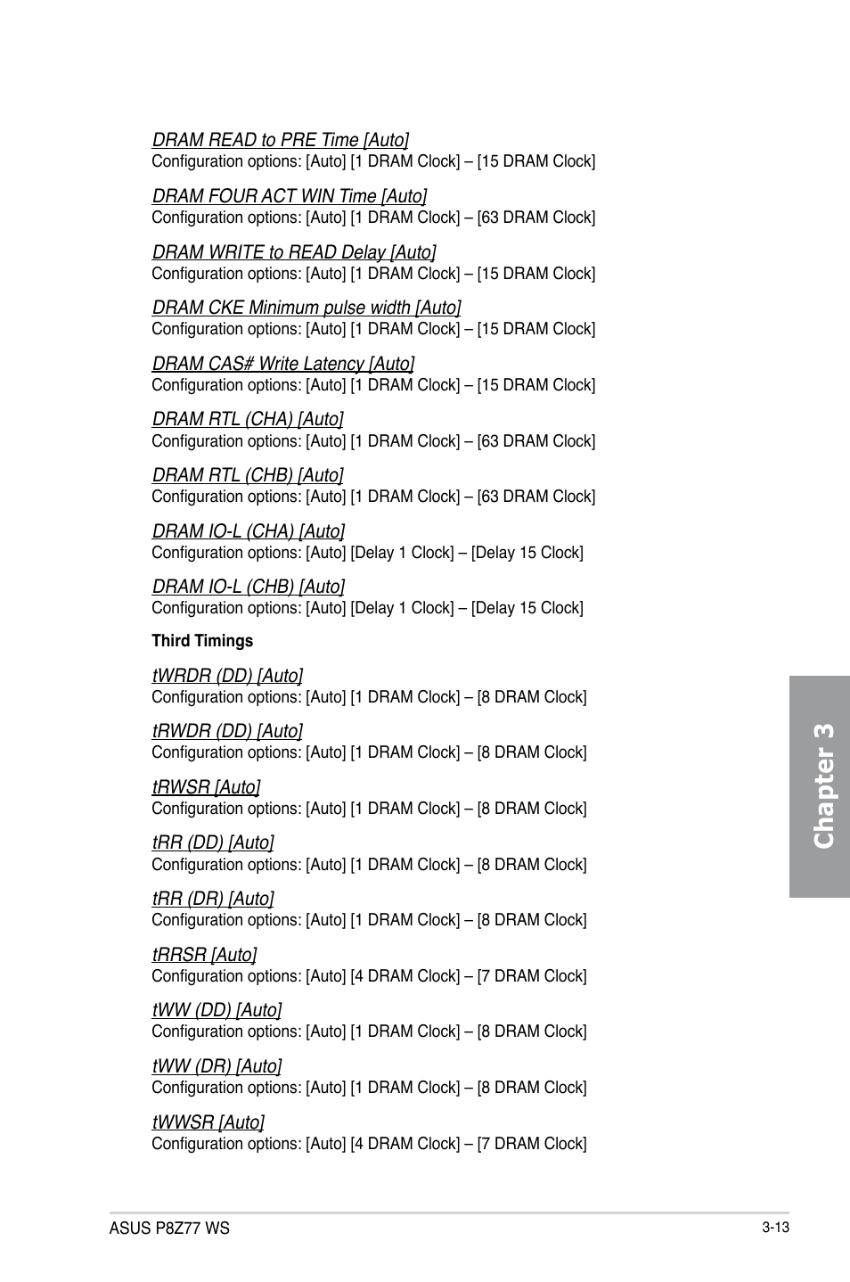 Chapter 3 | Asus P8Z77 WS User Manual | Page 83 / 176