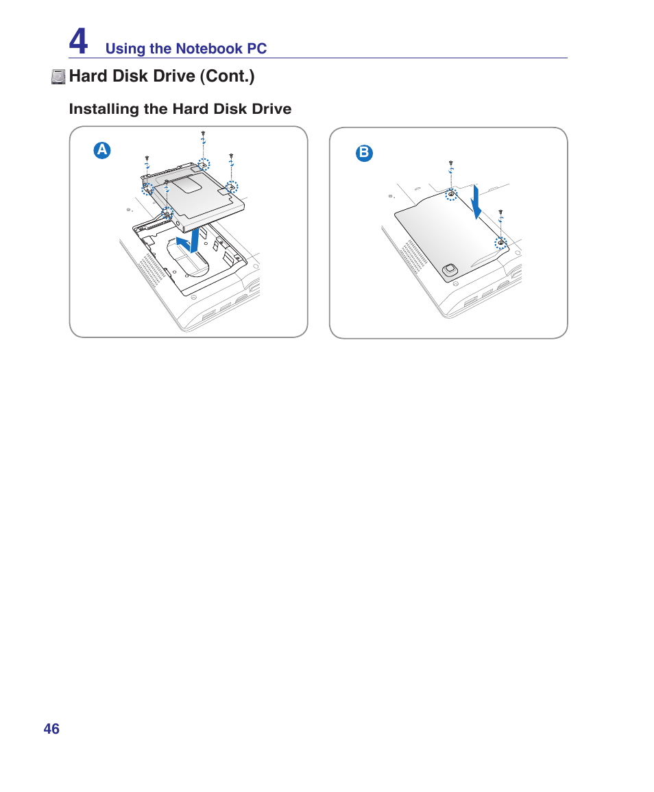 Asus B80A User Manual | Page 46 / 88