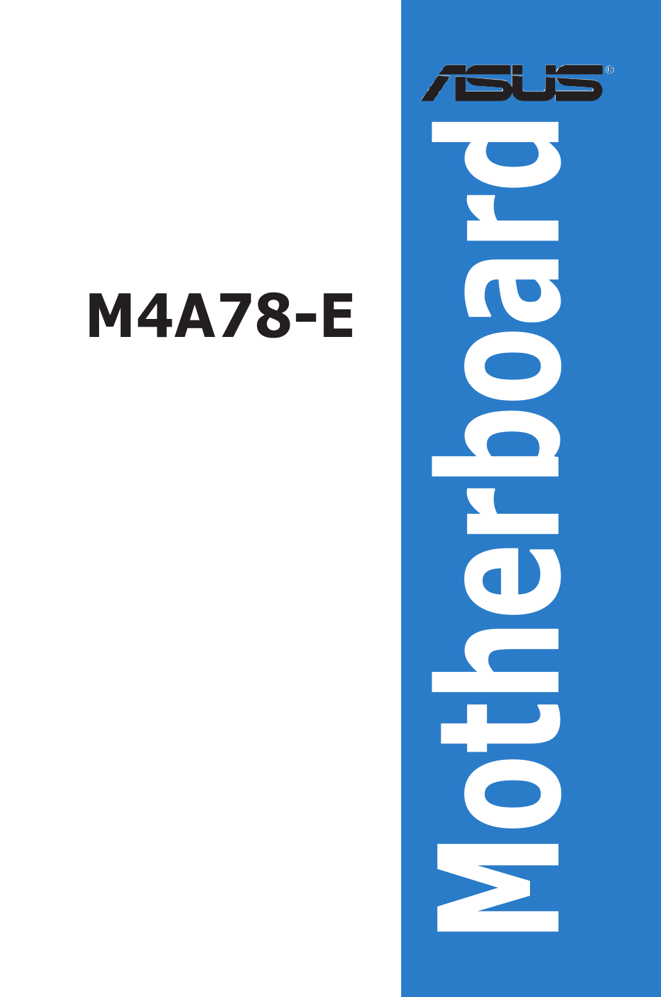 Asus M4A78-E User Manual | 122 pages