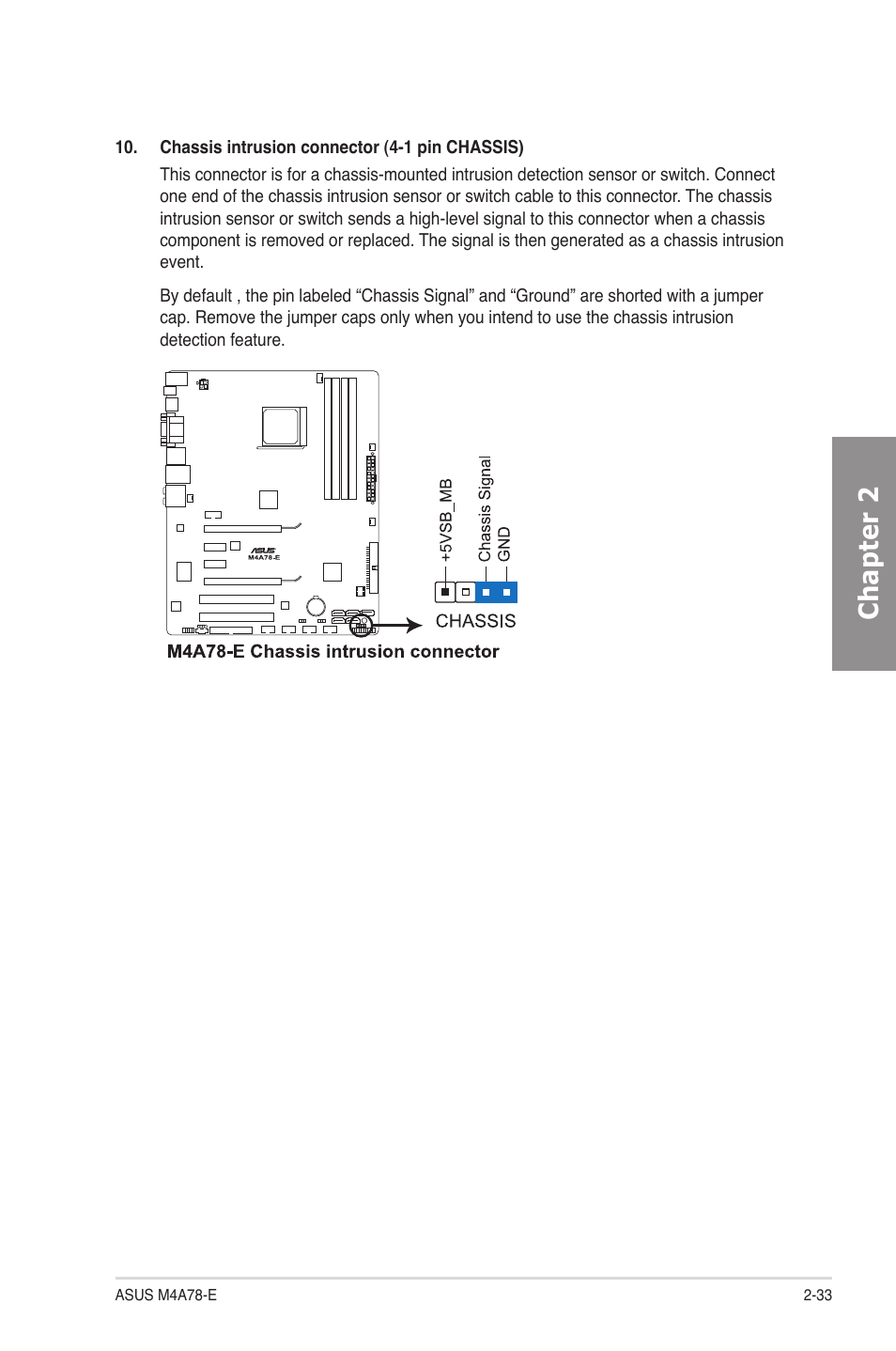 Chapter 2 | Asus M4A78-E User Manual | Page 53 / 122
