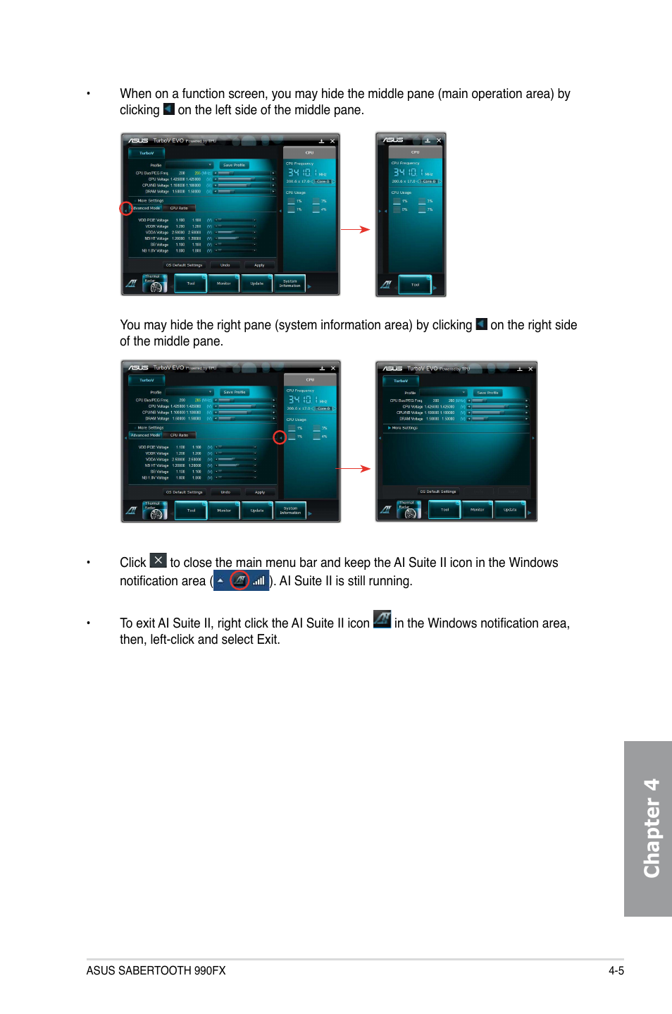 Chapter 4 | Asus SABERTOOTH 990FX User Manual | Page 105 / 148