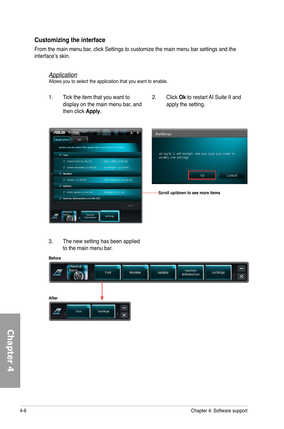 Chapter 4 | Asus SABERTOOTH 990FX User Manual | Page 106 / 148