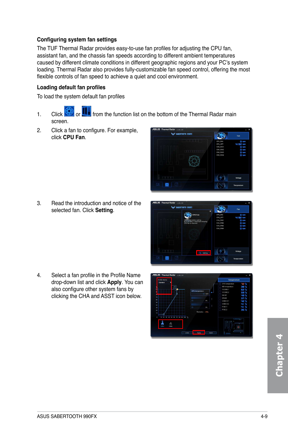 Chapter 4 | Asus SABERTOOTH 990FX User Manual | Page 109 / 148