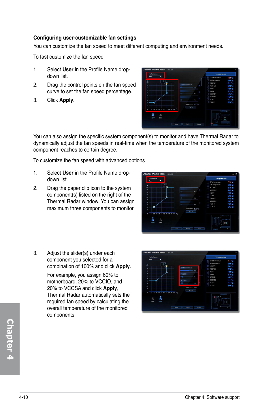 Chapter 4 | Asus SABERTOOTH 990FX User Manual | Page 110 / 148