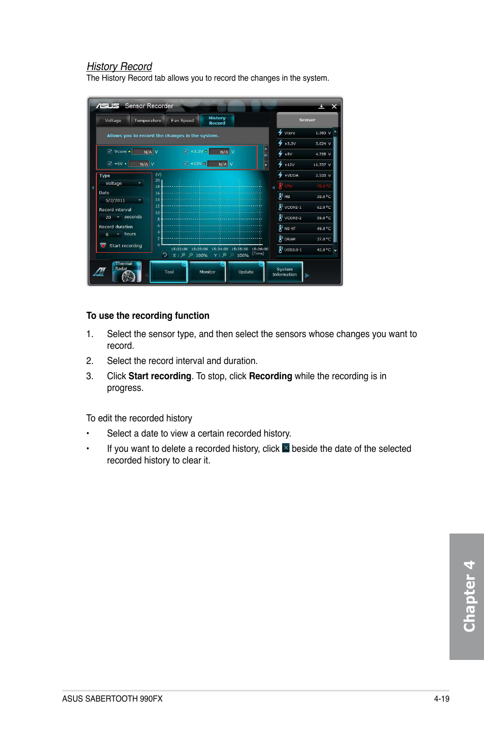 Chapter 4 | Asus SABERTOOTH 990FX User Manual | Page 119 / 148