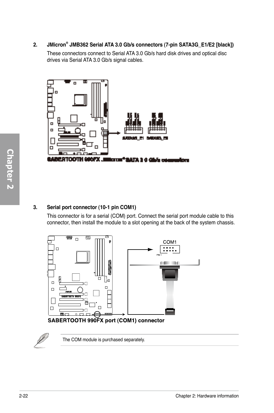 Chapter 2 | Asus SABERTOOTH 990FX User Manual | Page 40 / 148