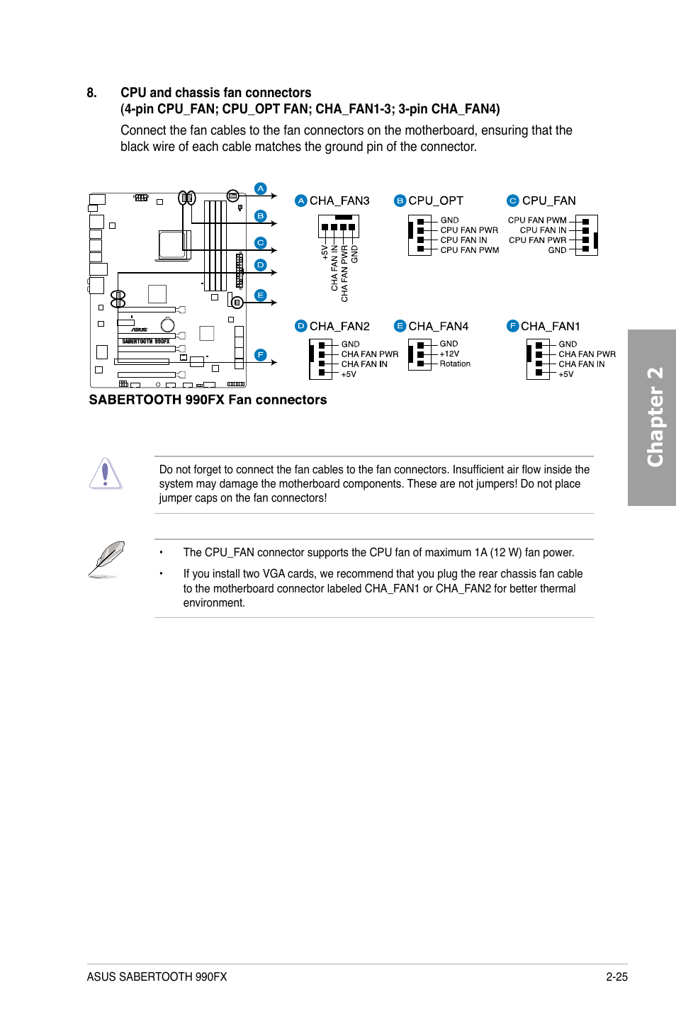 Chapter 2 | Asus SABERTOOTH 990FX User Manual | Page 43 / 148