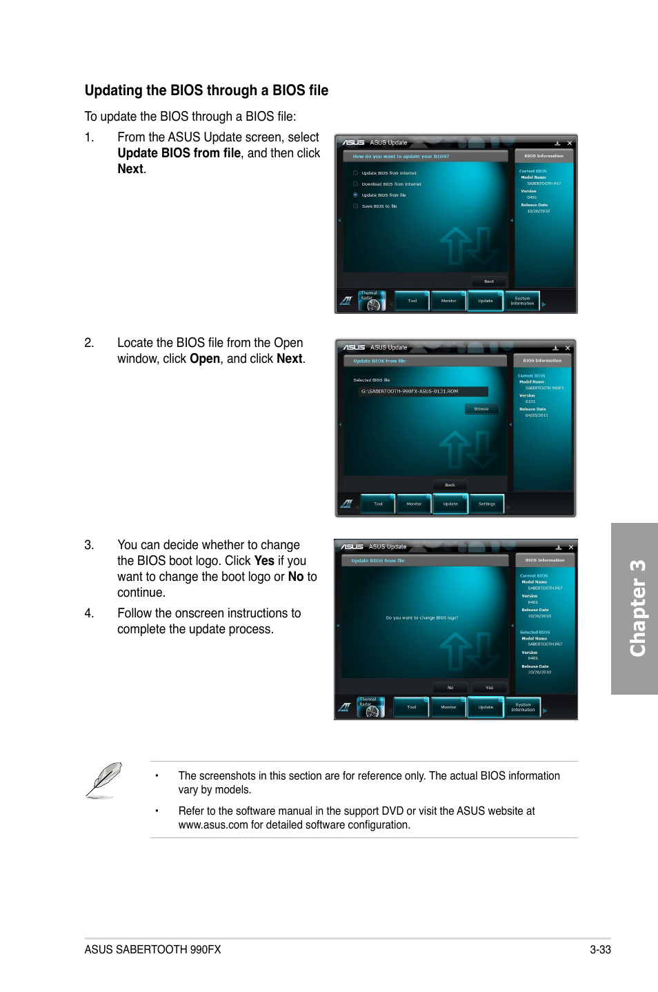 Chapter 3 | Asus SABERTOOTH 990FX User Manual | Page 95 / 148