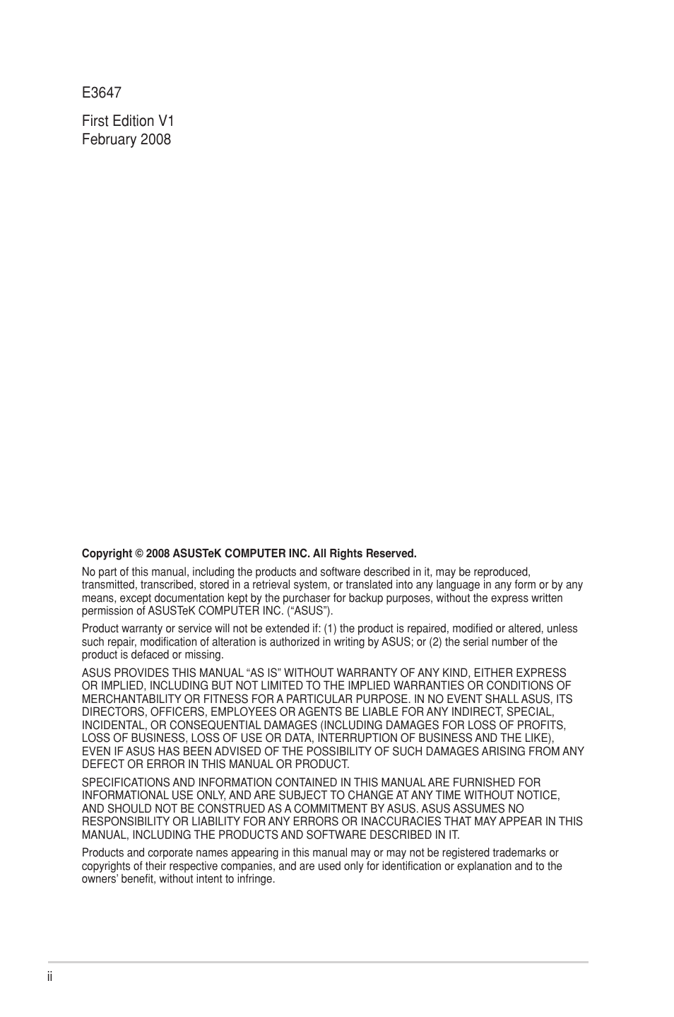 Asus MK221H User Manual | Page 2 / 24